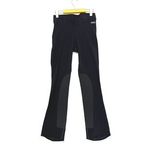 Kerrits Black Ribbed Bootcut Equestrian Riding Breeches Tights Womens Size M